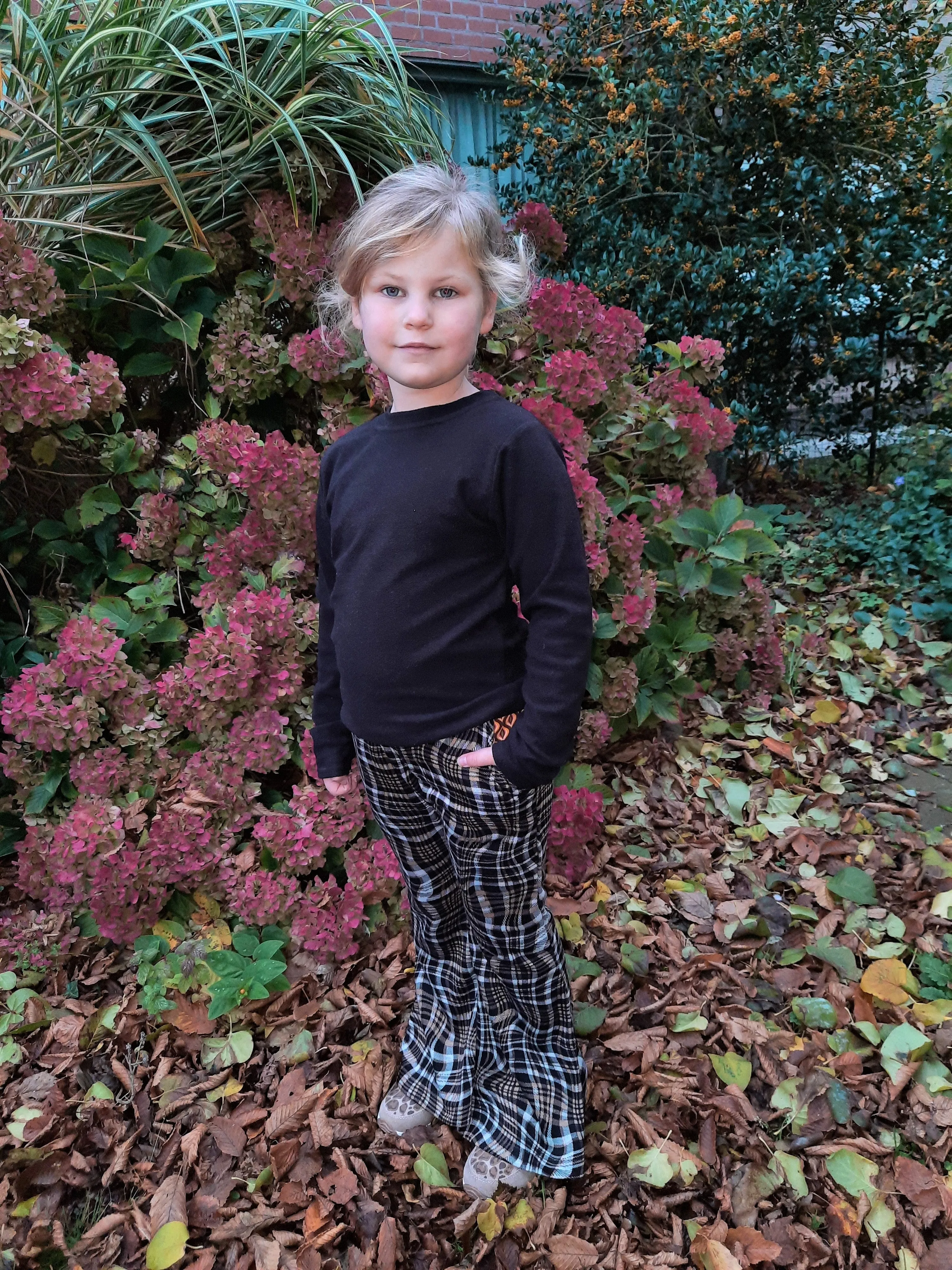 Kids Flare and Straight Pants Pattern