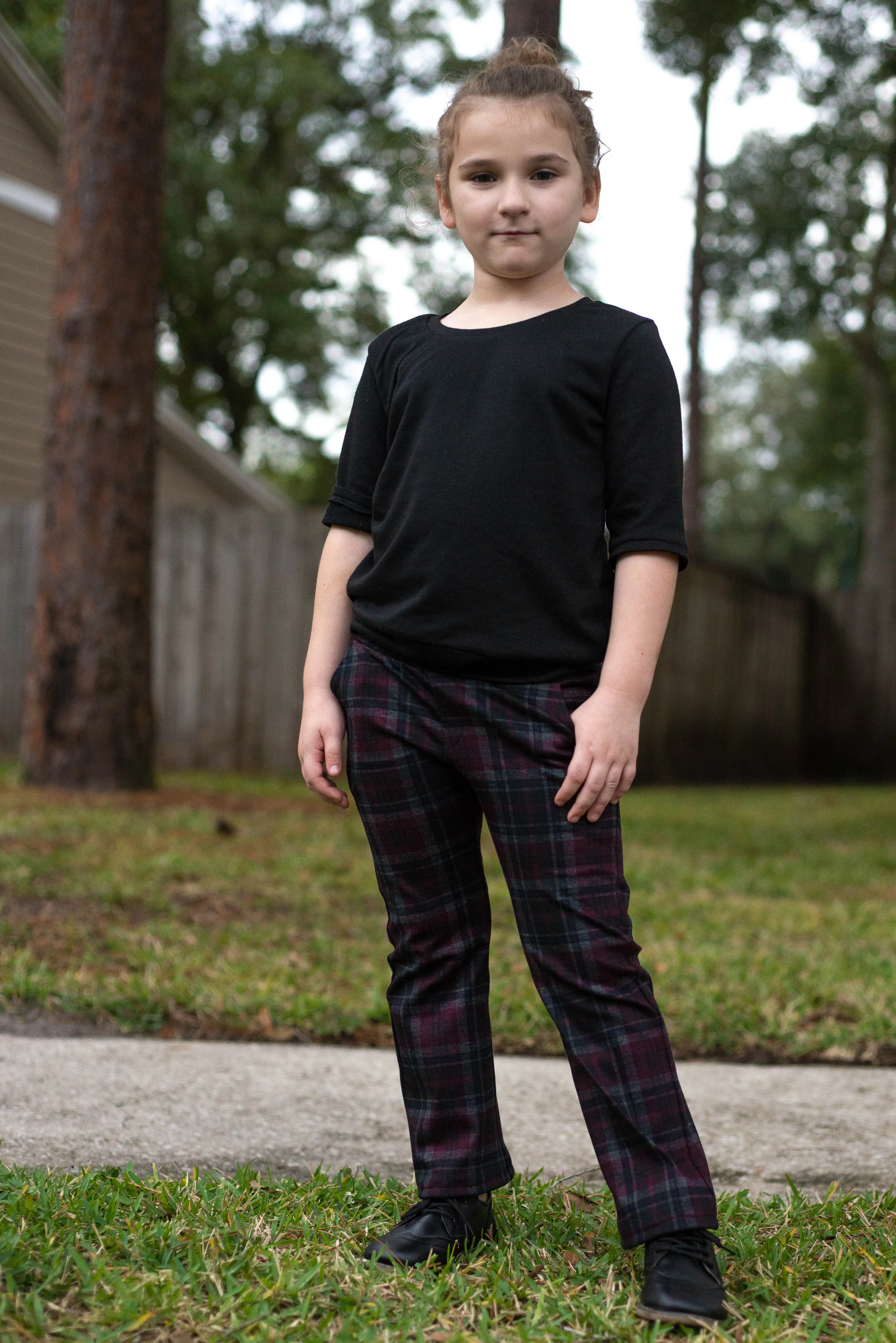 Kids Flare and Straight Pants Pattern