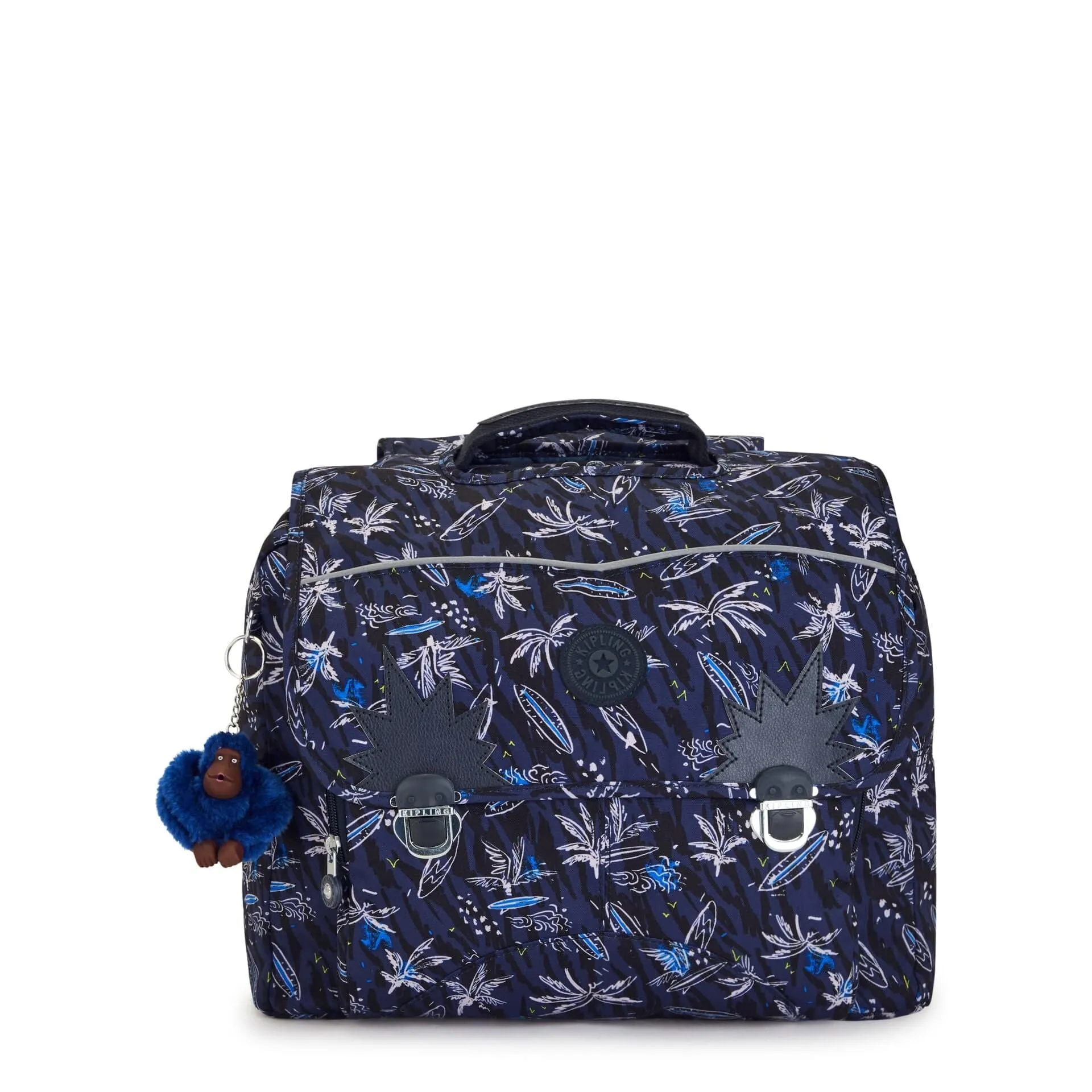 Kipling Iniko Surf Sea Print Medium Backpack C2I7055-Y70