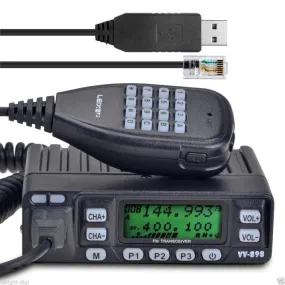 Leixen VV-898 Dual-Band Car Radio | with Cable [DISCONTINUED]