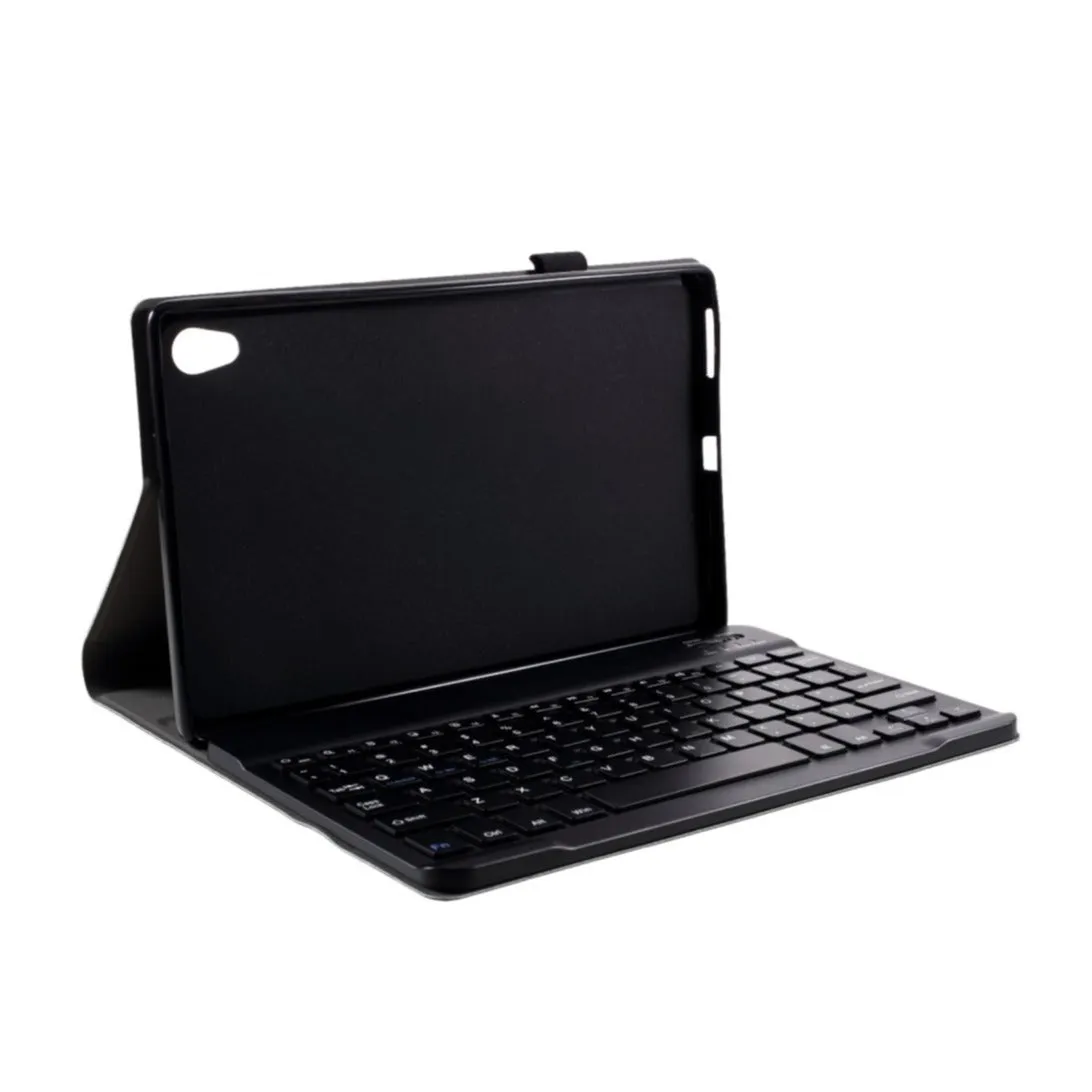 Lenovo Tab M10 (2nd Gen.) Leather Case with Detachable Bluetooth Keyboard (QWERTY) - Black