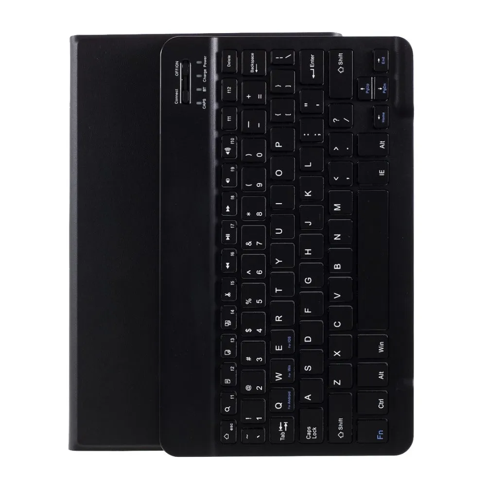 Lenovo Tab M10 (2nd Gen.) Leather Case with Detachable Bluetooth Keyboard (QWERTY) - Black