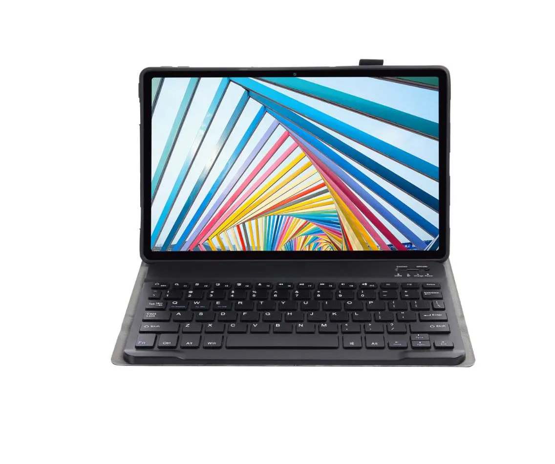 Lenovo Tab M10 (2nd Gen.) Leather Case with Detachable Bluetooth Keyboard (QWERTY) - Black