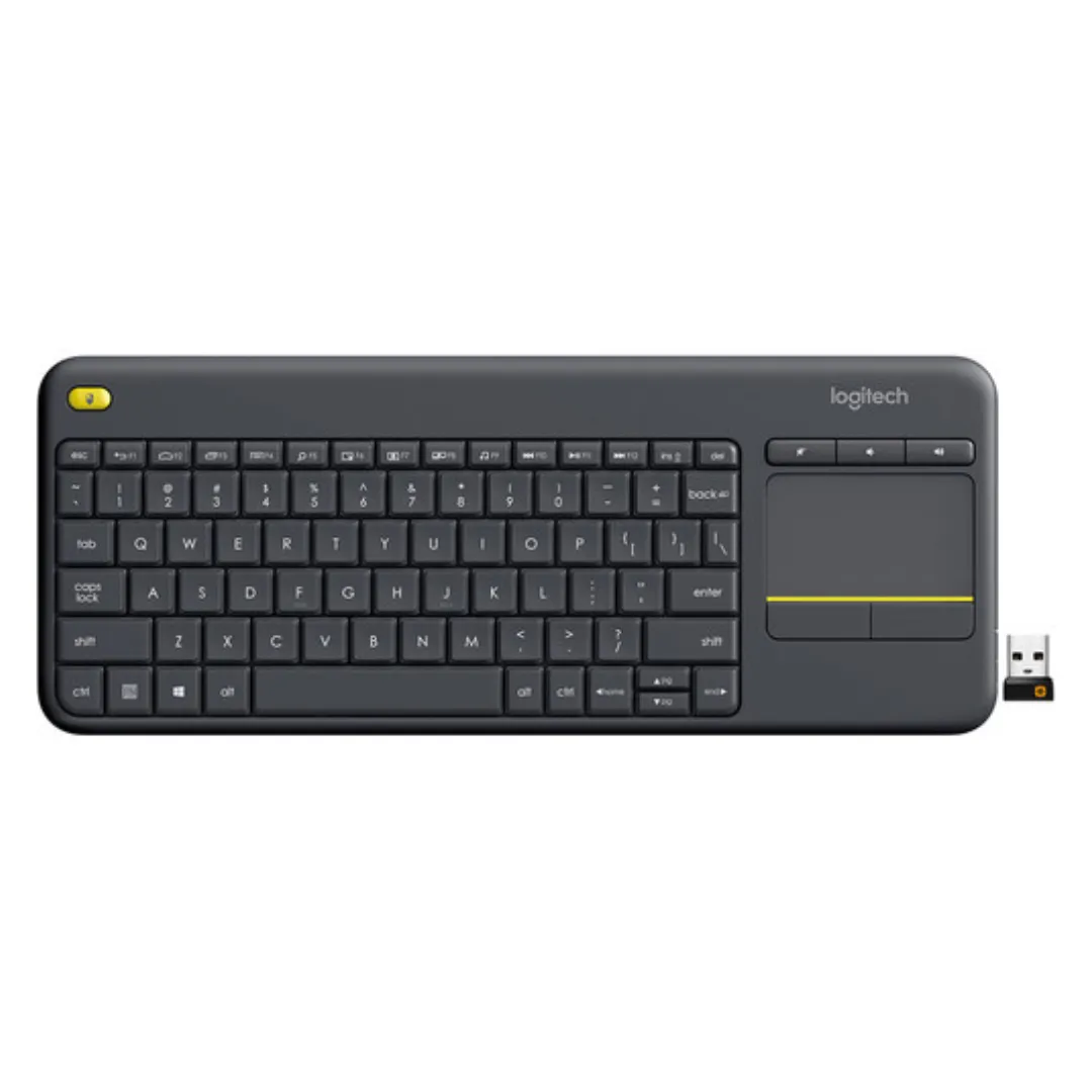 Logitech K400 Plus Wireless Touch Keyboard With Built-in Touchpad