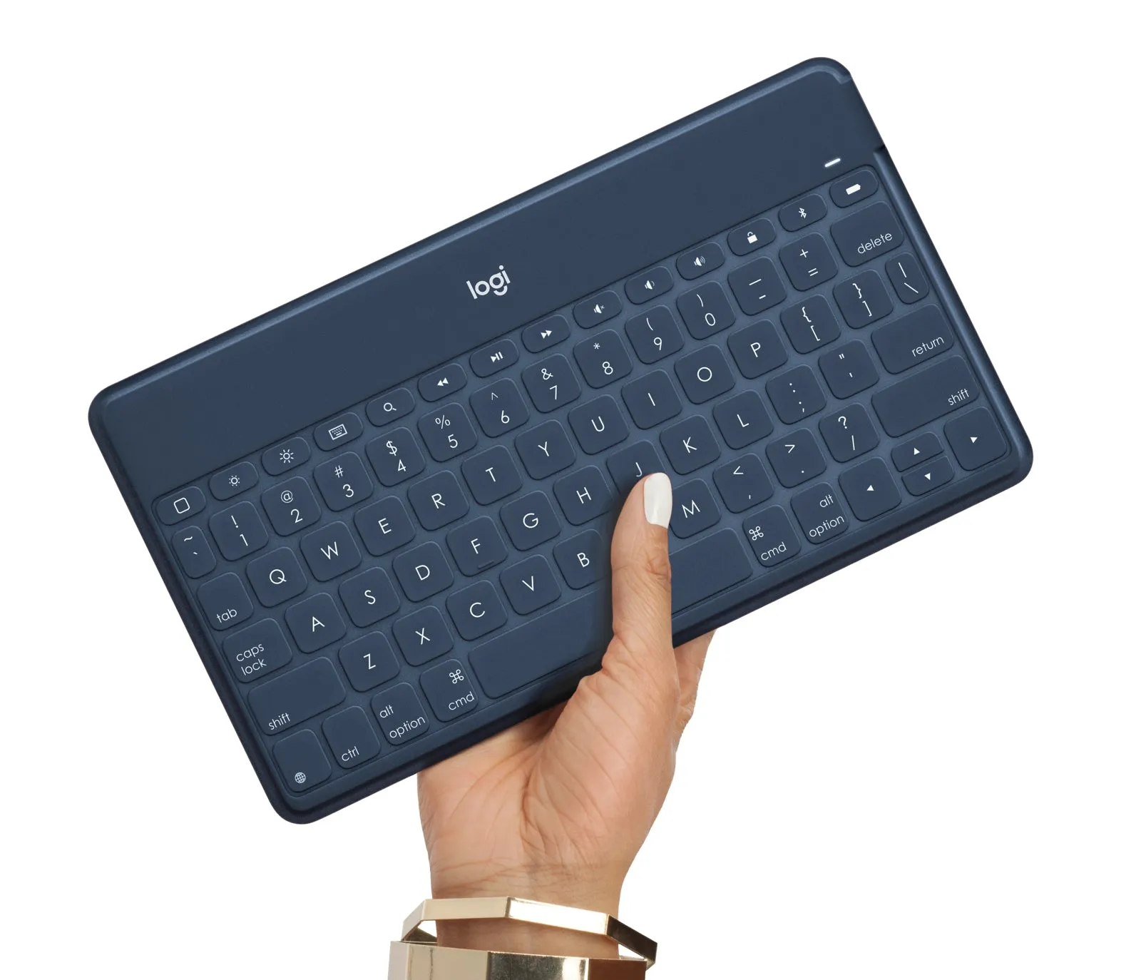 Logitech Keys-To-Go - Keyboard - Wireless - Bluetooth - Qwerty - Dutch/English - Classic Blue