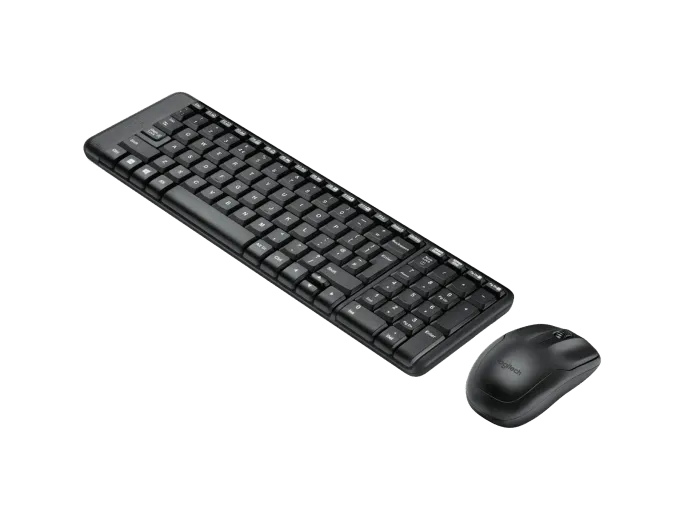 Logitech MK220 | Compact Wireless Membrane Keyboard & Mouse Combo