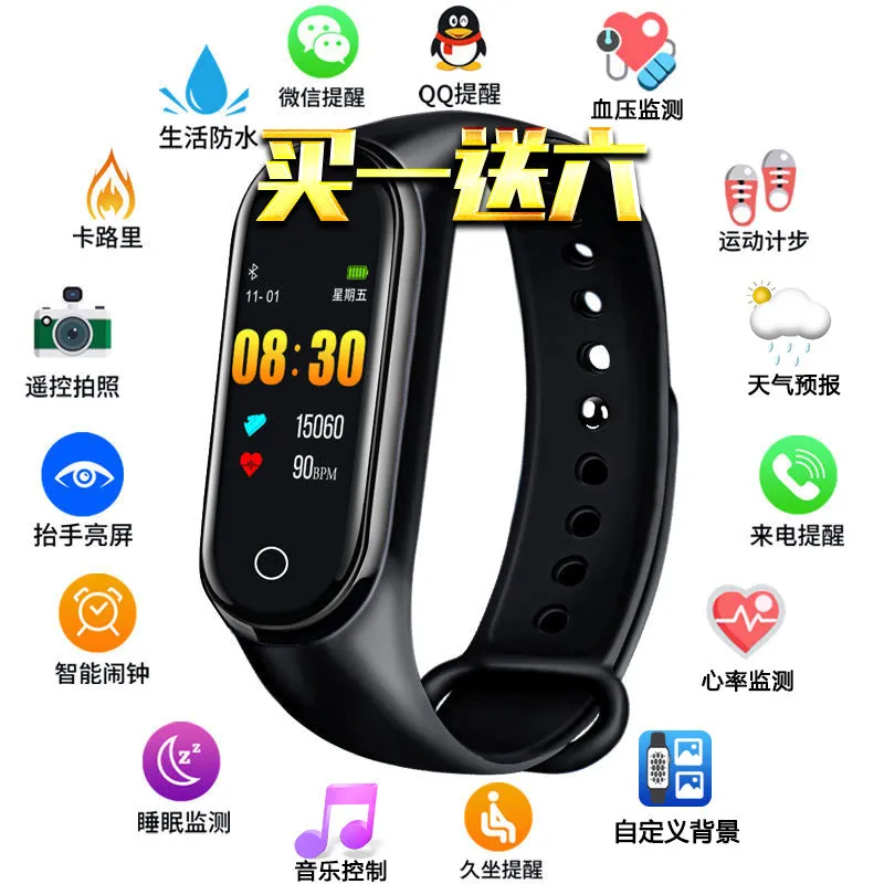 Luminous Couple Running Timing Smart Sport Bracelet