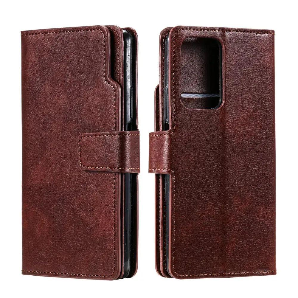 Luxury Case For Xiaomi 11T Pro 5G Redmi Note 12 Pro Multi Card Leather Book Funda Redmi Note 11 Pro Plus 11 T 12s 11s Flip Cover