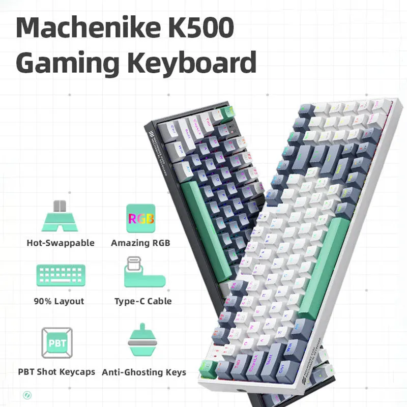 Machenike K500 Wired Mechanical Keyboard