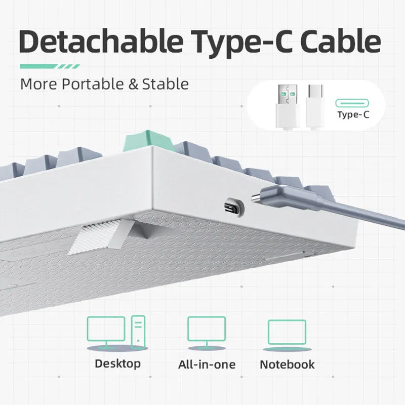 Machenike K500 Wired Mechanical Keyboard