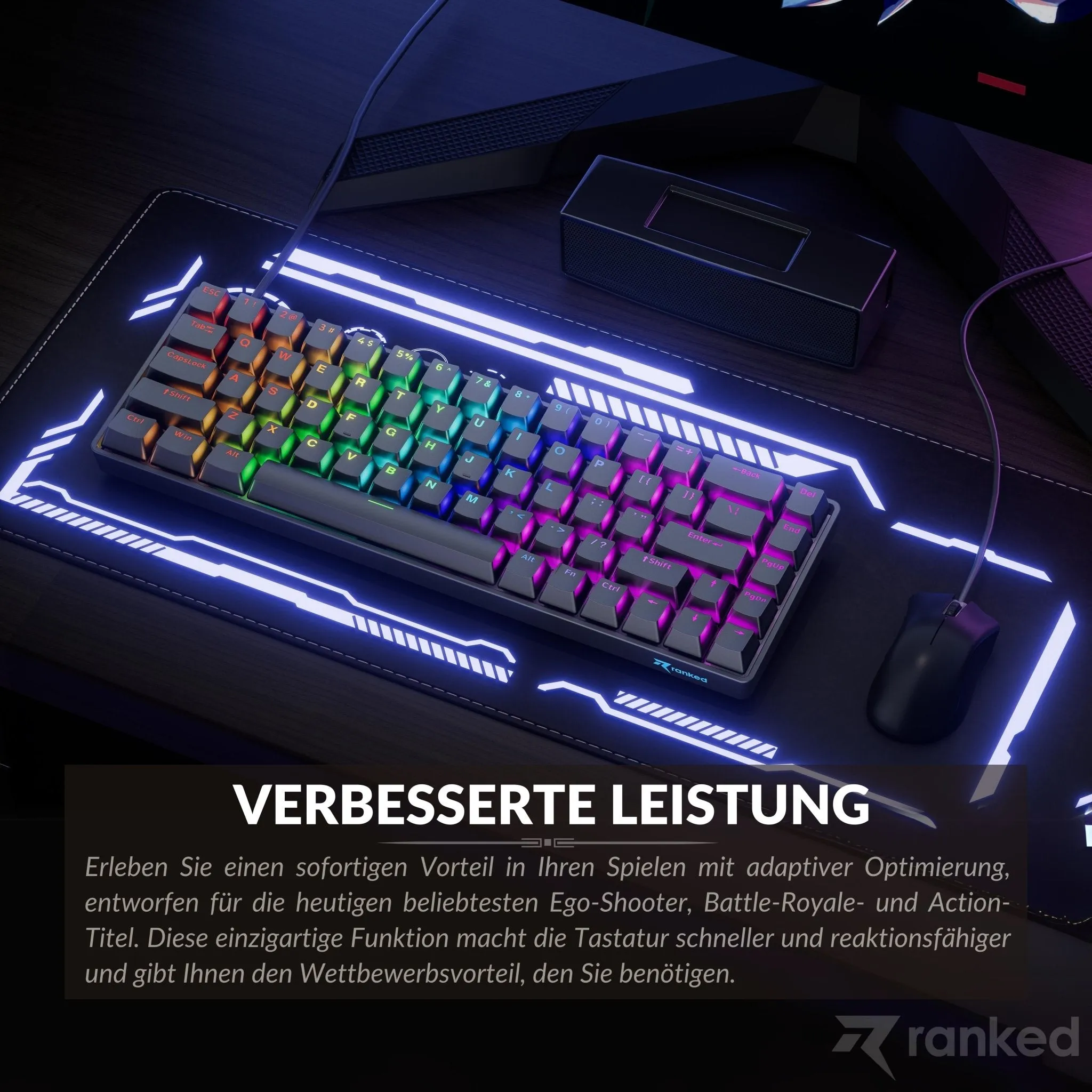 Master m65 HE Mechanical Gaming Keyboard - POM Limited Edition - [ISO DE ] QWERTZ