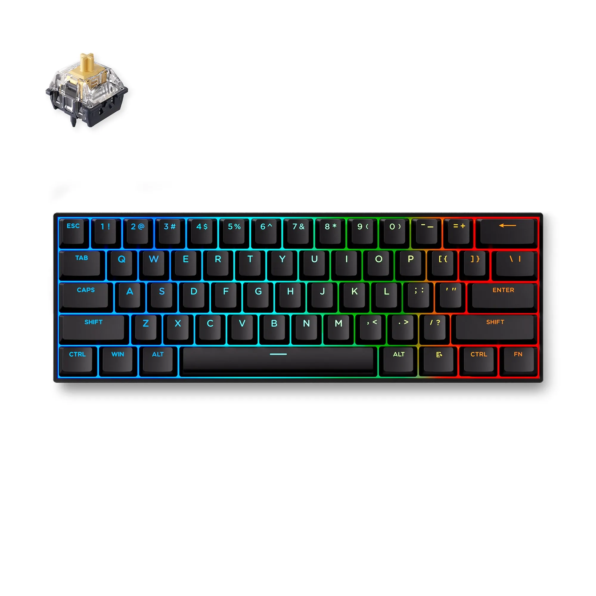 MCHOSE Ace 60 Hall Effect Magnetic Switch Gaming Keyboard