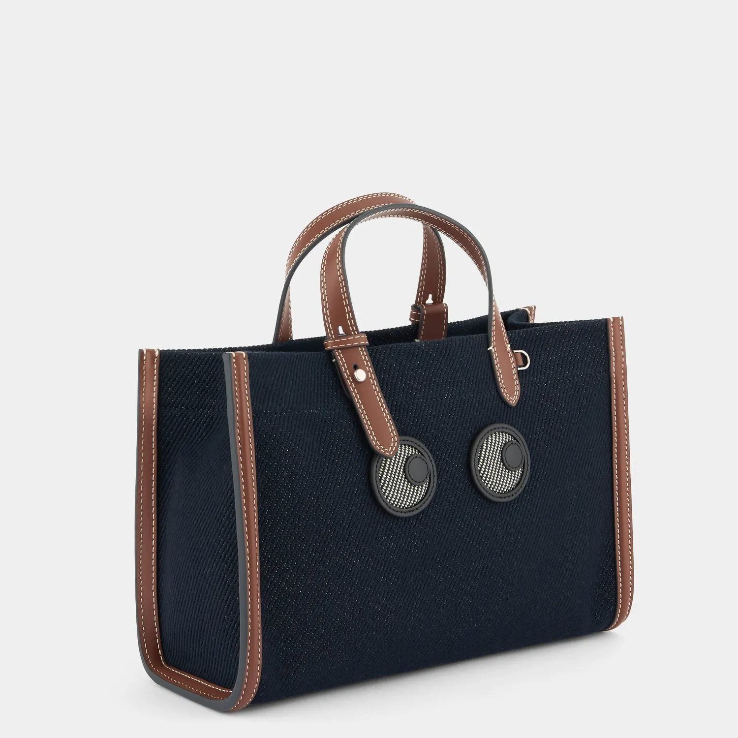 Mini E/W Eyes Tote