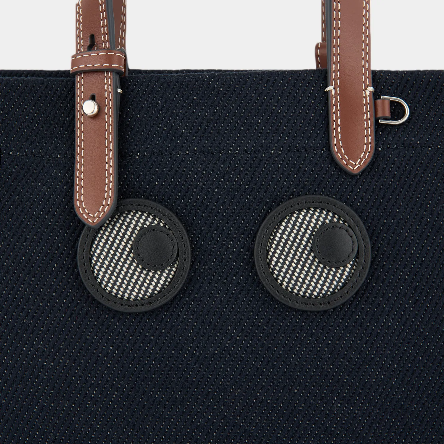 Mini E/W Eyes Tote