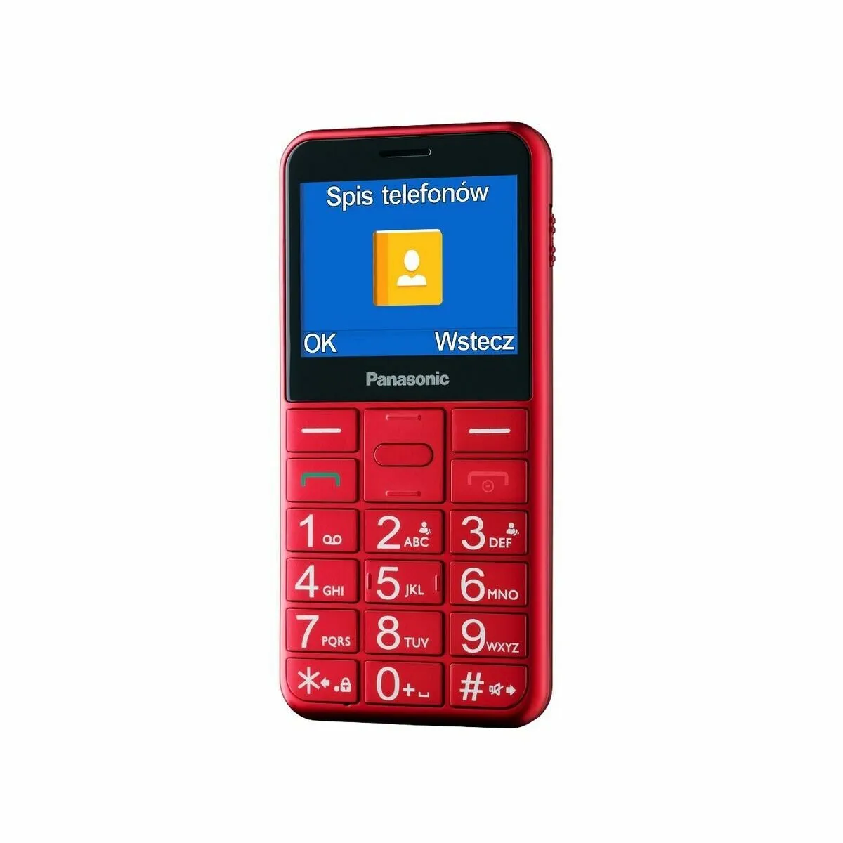 Mobile telephone for older adults Panasonic KX-TU155EXRN 2.4" Red