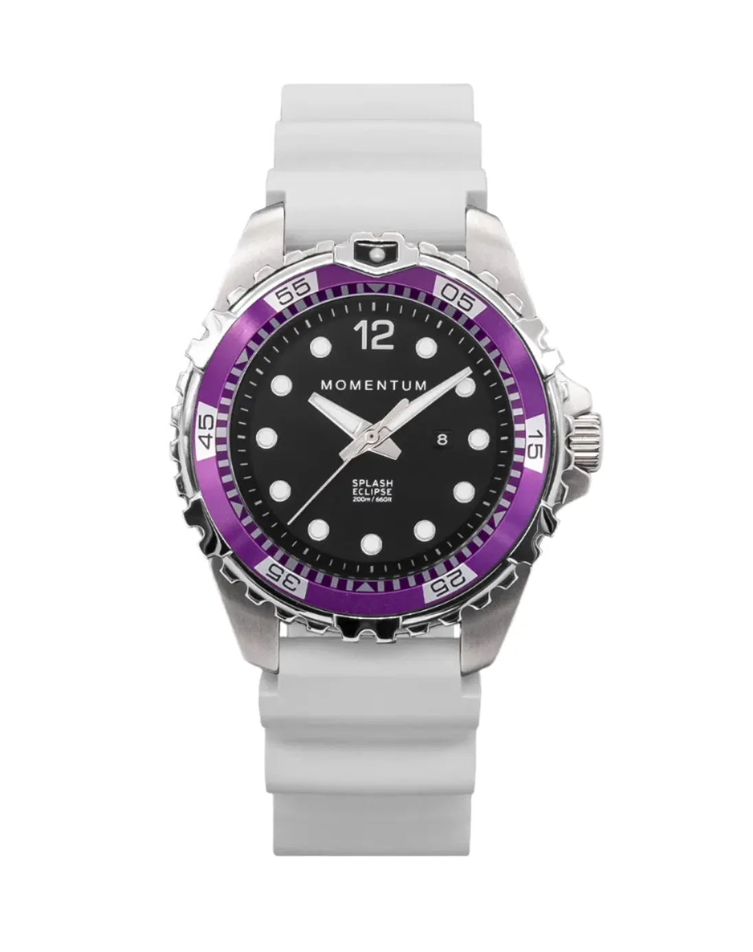 Momentum Splash Eclipse Solar 38mm Case Watch