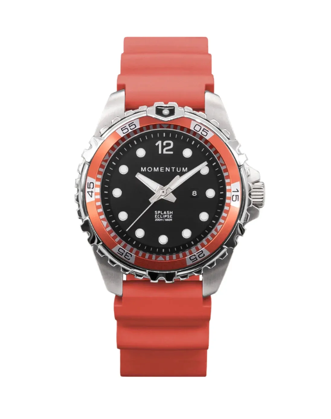 Momentum Splash Eclipse Solar 38mm Case Watch