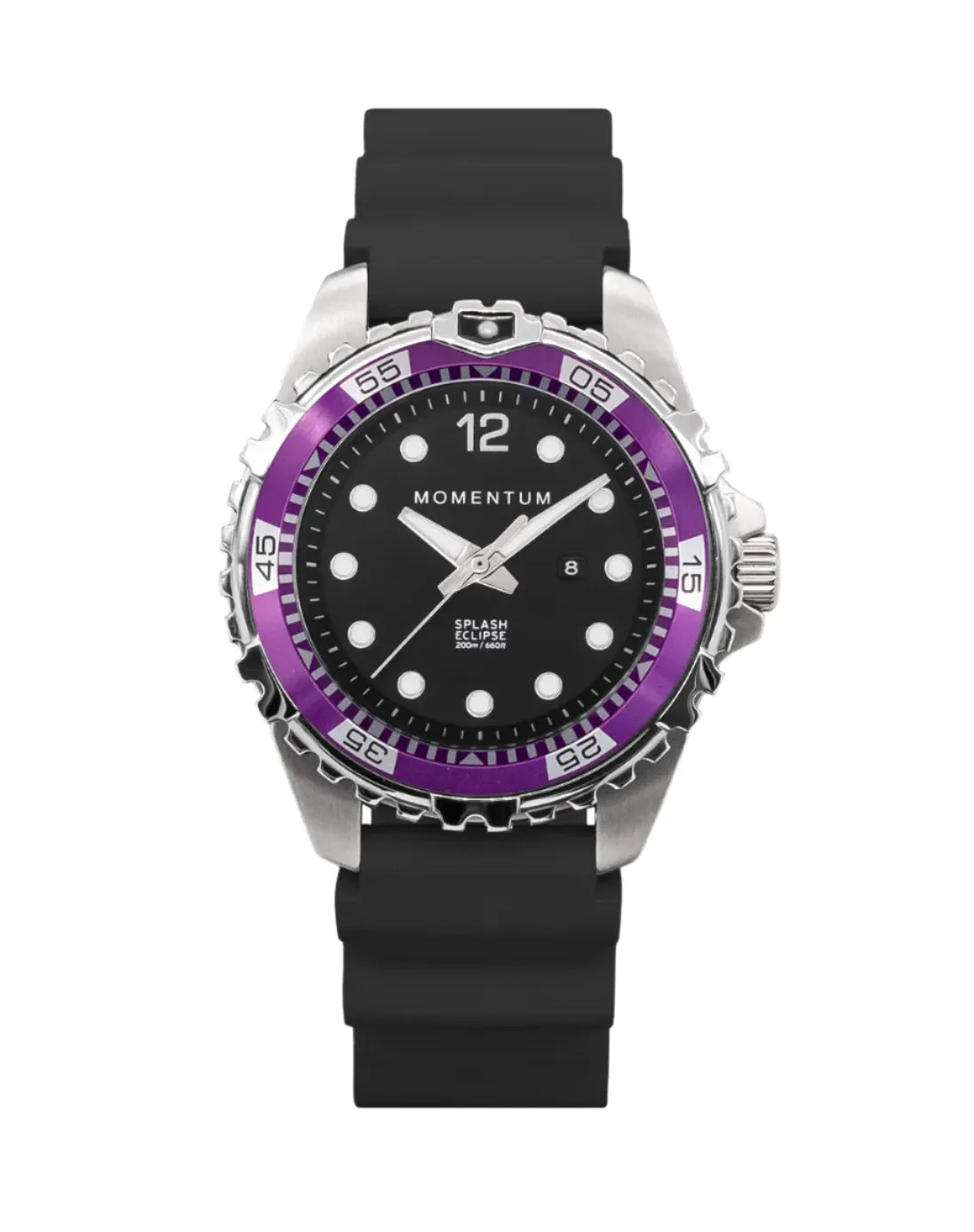 Momentum Splash Eclipse Solar 38mm Case Watch