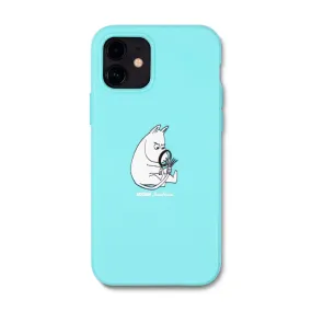 Moomintroll's Tail iPhone Case Biodegradeable - Light Blue