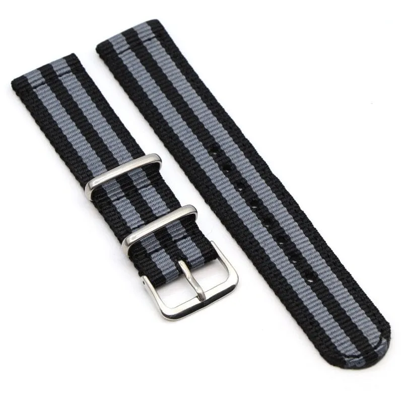 Nato Nylon Watch Straps Compatible with the Seiko 20mm Range