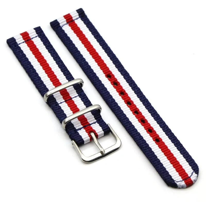 Nato Nylon Watch Straps Compatible with the Seiko 20mm Range