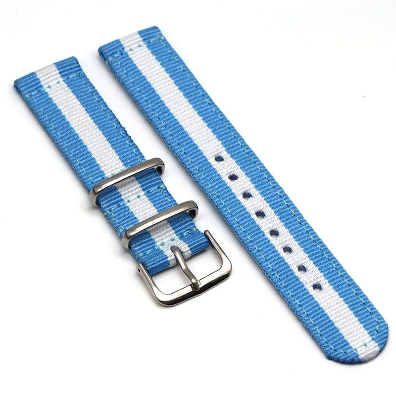 Nato Nylon Watch Straps Compatible with the Seiko 20mm Range