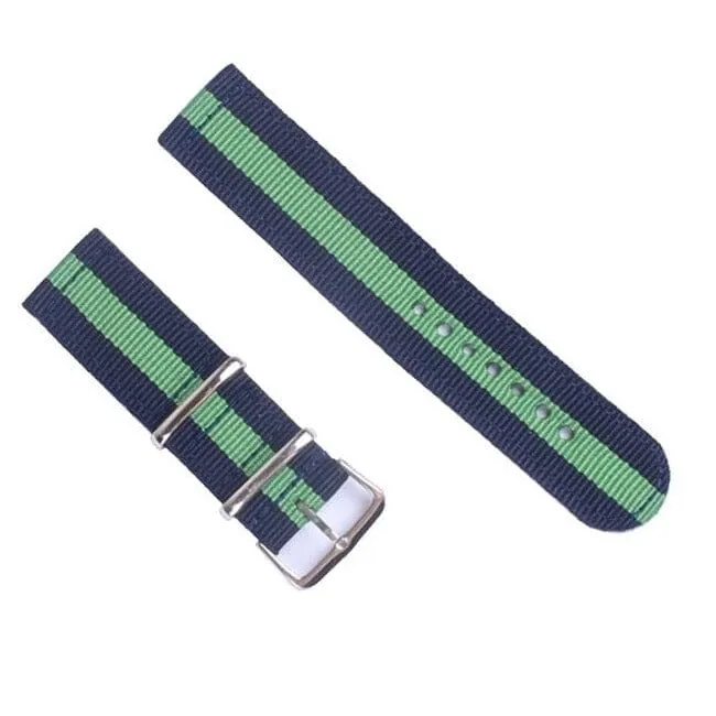 Nato Nylon Watch Straps Compatible with the Seiko 20mm Range