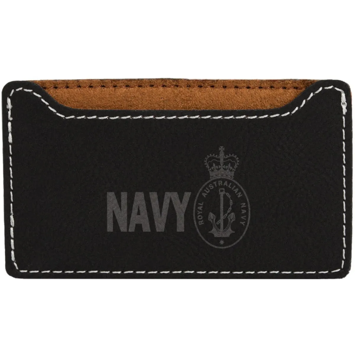 Navy Textured Phone Wallet