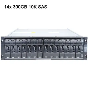 NetApp DS14MK2 Disk Shelf with 14x 300GB 10K FC HDDs (X276A-R5)