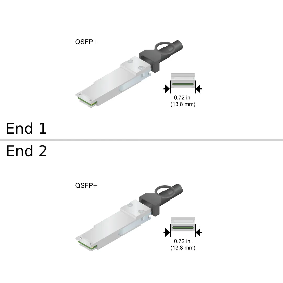 NetApp NO_FRU_Mellanox_MCP1600-E003_3m - 3m Data Cable with Plug QSFP /QSFP  | NO_FRU_Mellanox_MCP1600-E003_