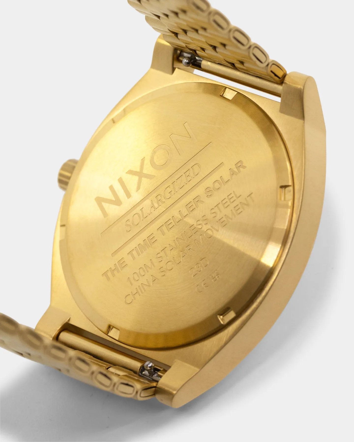 Nixon Time Teller Solar Gold/Black