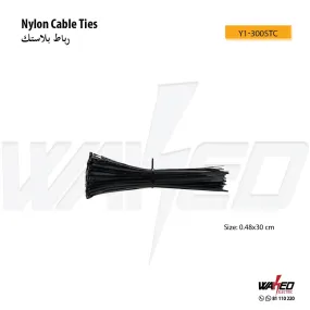 Nylon Cable Ties - 30CM - Black & White