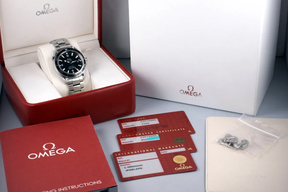 Omega Seamaster Planet Ocean 2201.50 with Box and Papers