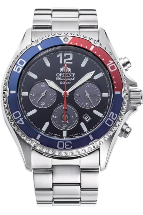 Orient Men's RA-TX0201L10B Sport Mako 43mm Solar Watch