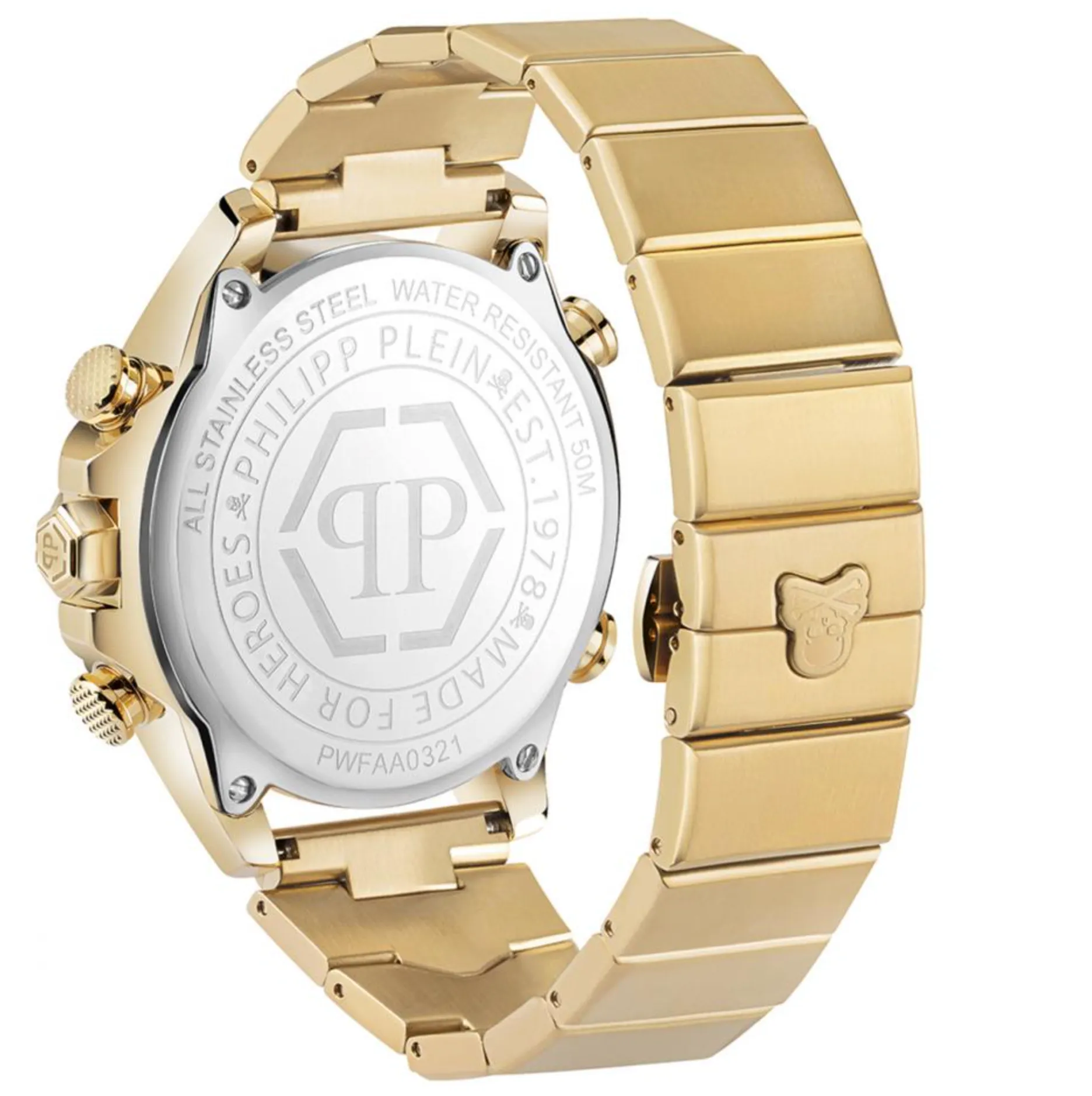 Philipp Plein Digital Watch The G.O.A.T. Gold PWFAA0321