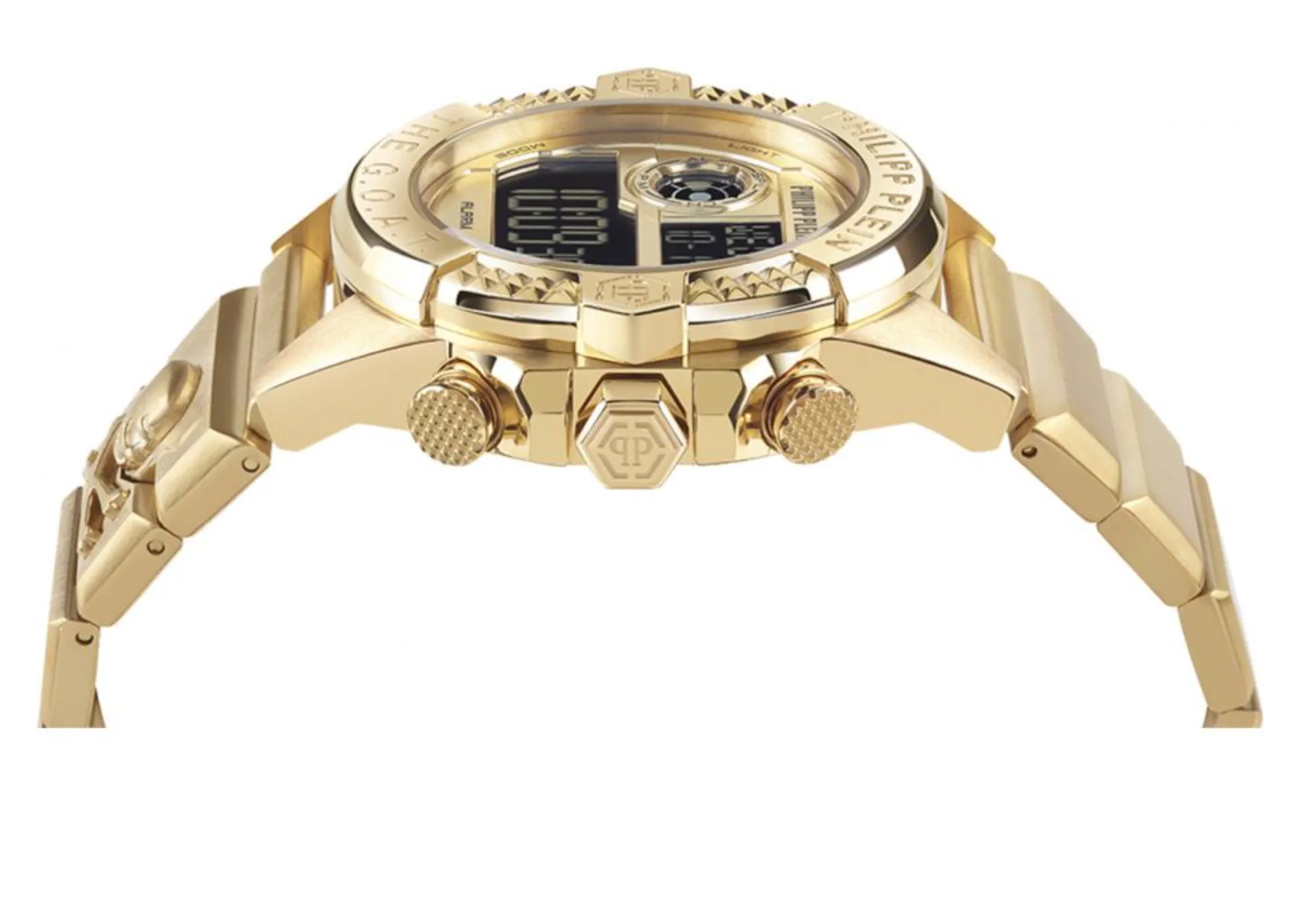 Philipp Plein Digital Watch The G.O.A.T. Gold PWFAA0321