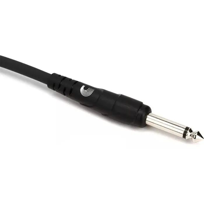 Planet Waves Classic Series 6.35mm Instrument Cable with Double Straight Male Plugs (10 Feet) | PW-CGT-10