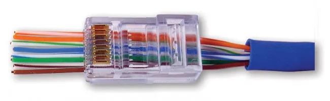 PLATINUM TOOLS EZ-RJ45 MODULAR CAT5E  CONNECTORS  (50 LOT PACK)