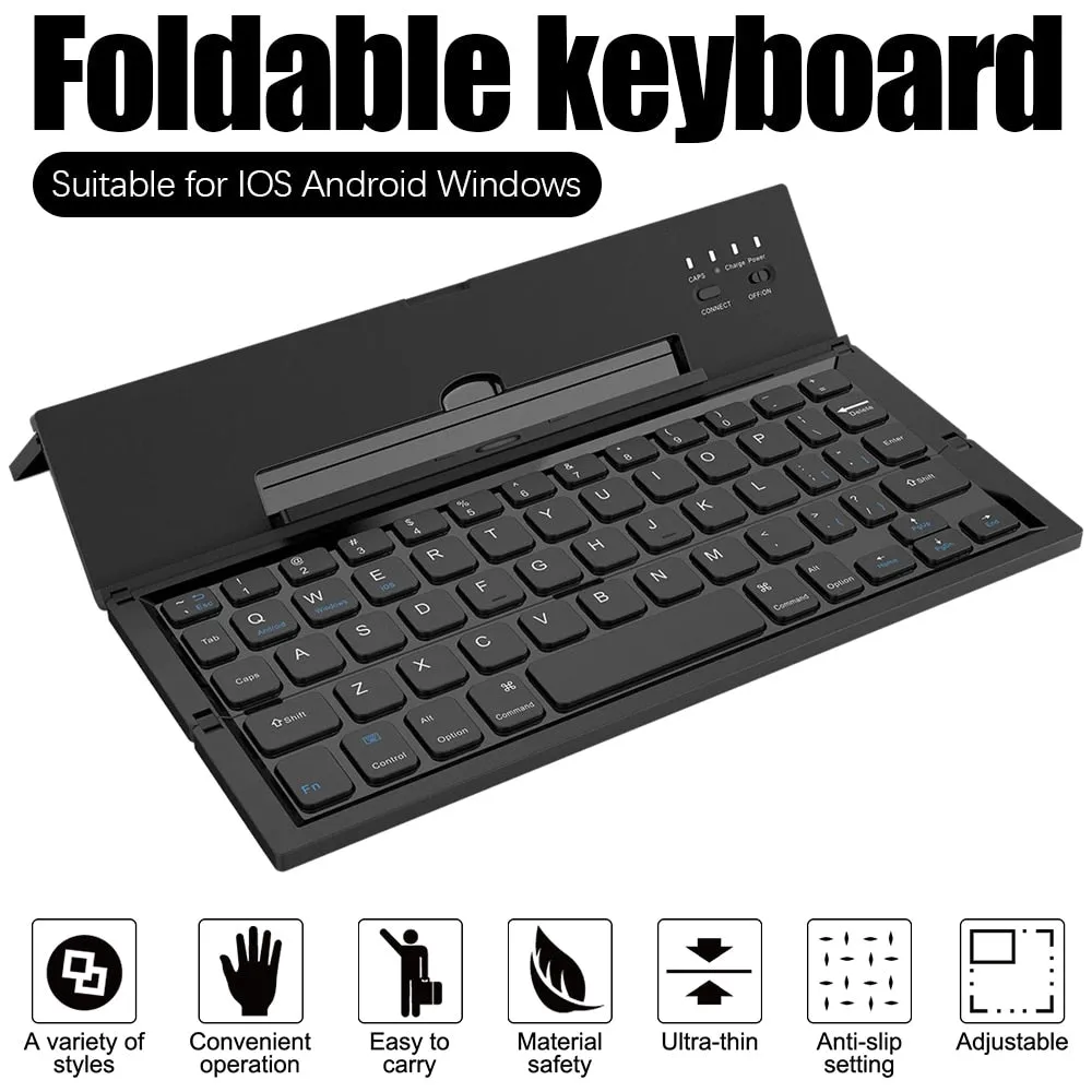 Portable Wireless Pocket Keyboard Phone Holder