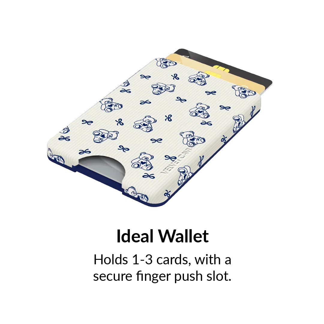 Preppy Teddy MagSafe Wallet