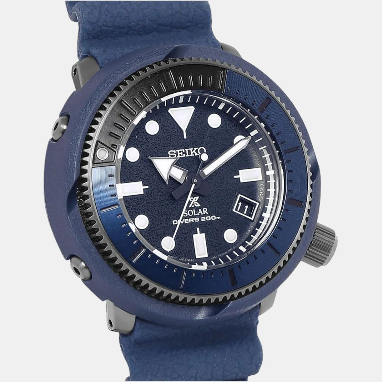 Prospex Men's Blue Analog Silicon Watch SNE533P1