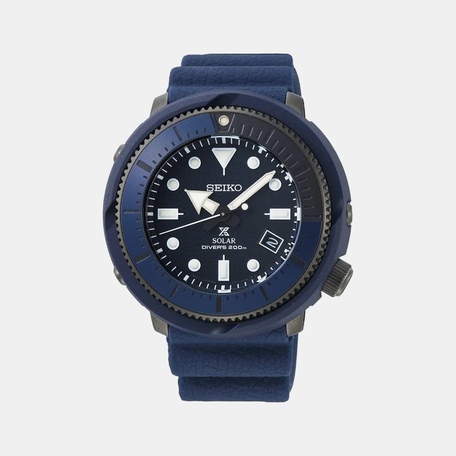 Prospex Men's Blue Analog Silicon Watch SNE533P1