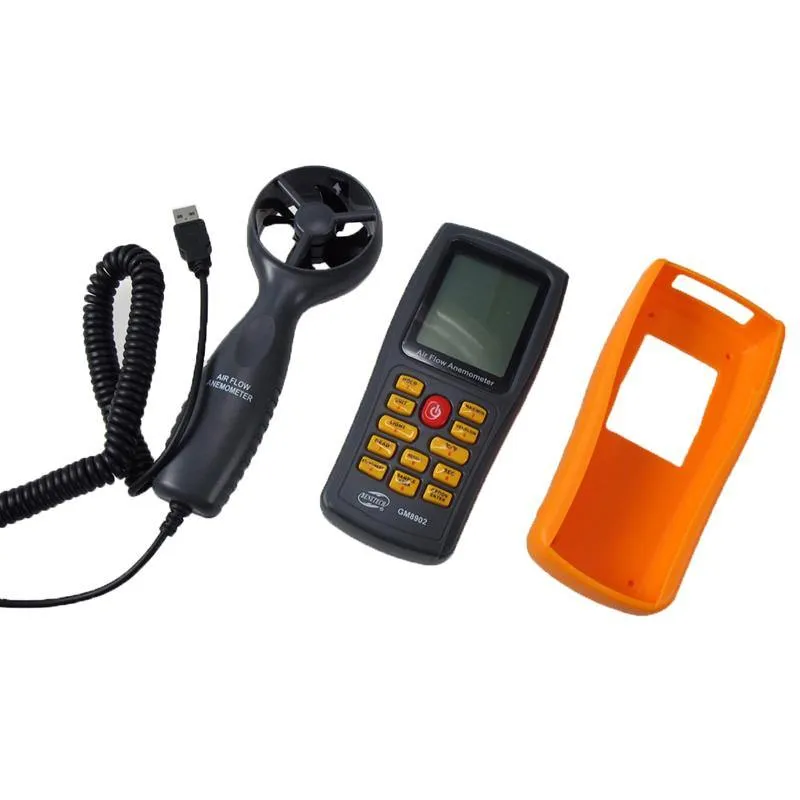 Quality Digital Wind Speed Meter Anemometer meters GM8902 2.6