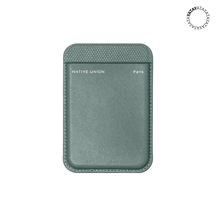 (Re)Classic Card Wallet Slate Green