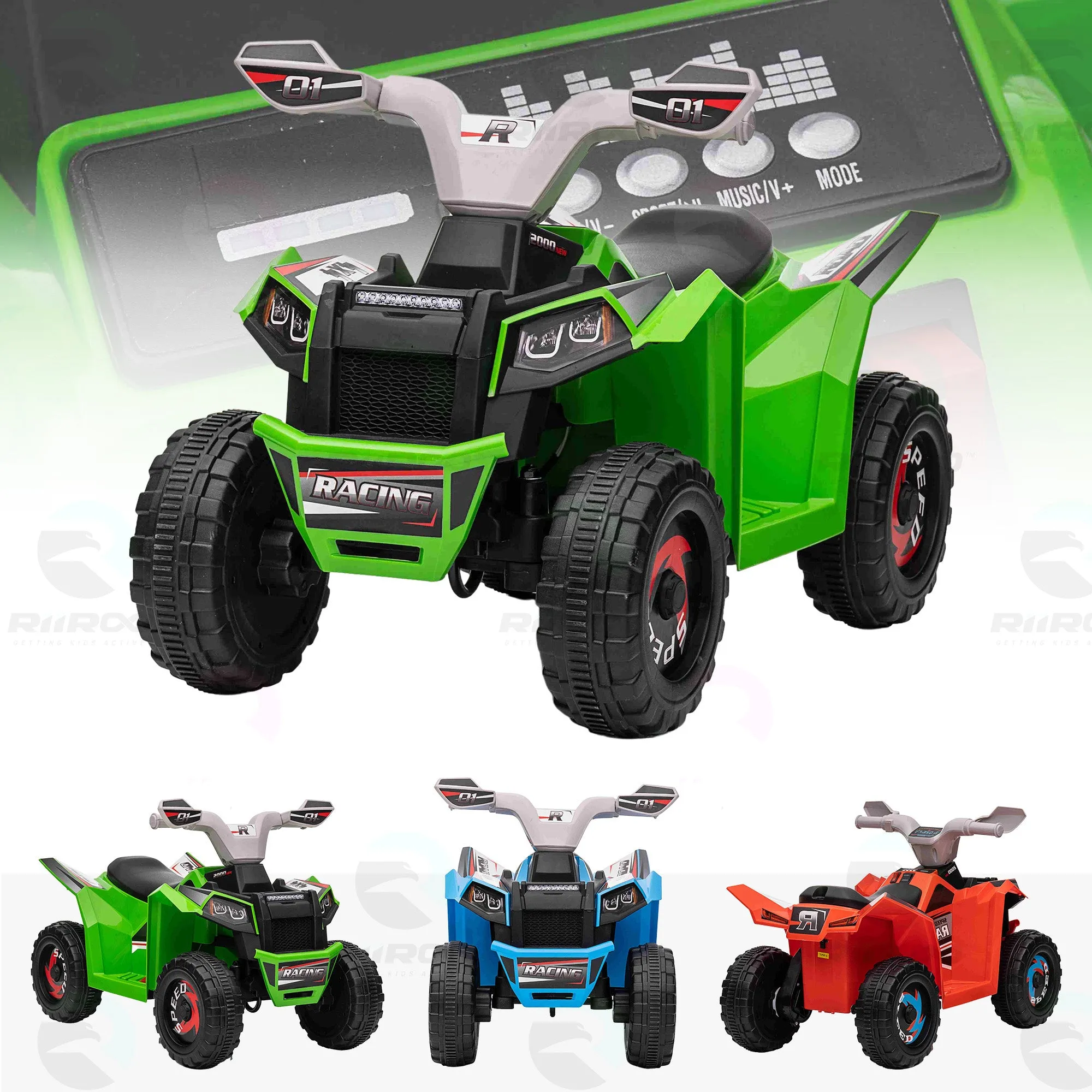 RiiRoo MiniThunder 6V Quad Bike