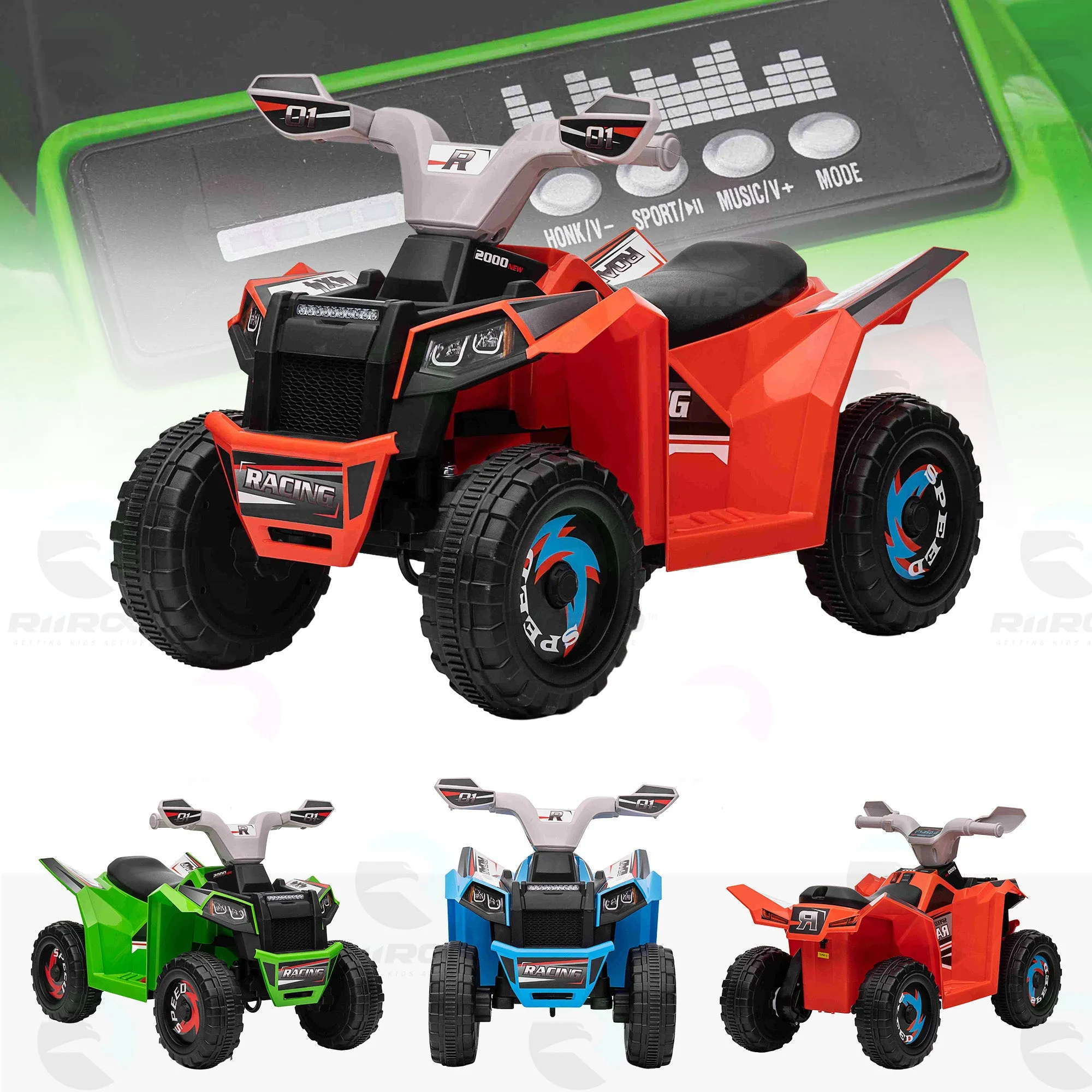 RiiRoo MiniThunder 6V Quad Bike