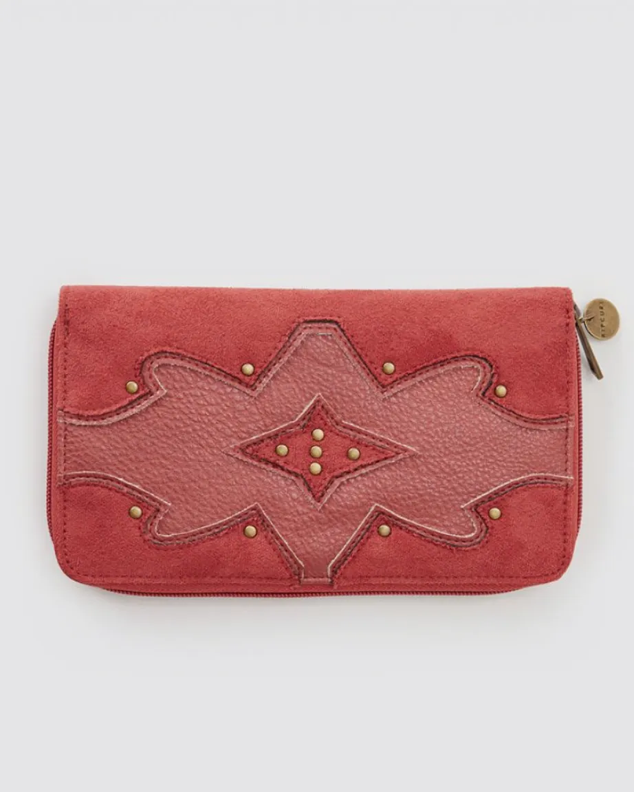 Rip Curl Ladies Kobie Oversized Wallet - Rhubarb