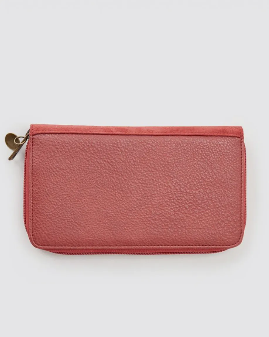 Rip Curl Ladies Kobie Oversized Wallet - Rhubarb