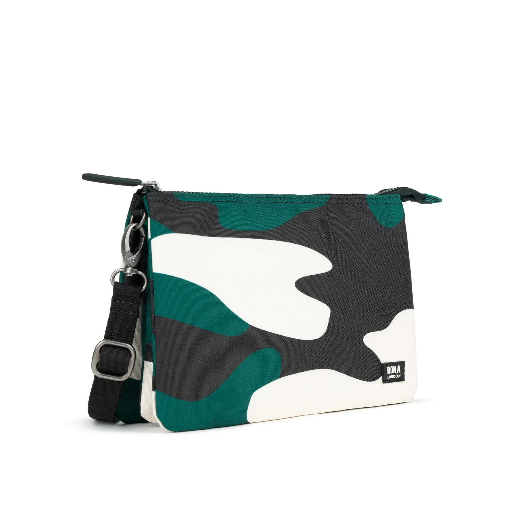 Roka Carnaby Crossbody XL Urban Camo Recycled Canvas