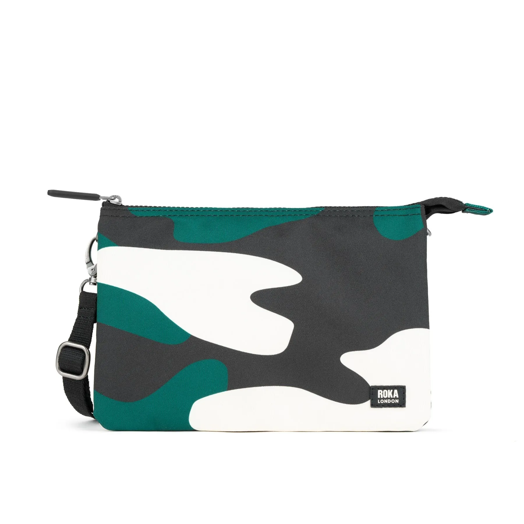 Roka Carnaby Crossbody XL Urban Camo Recycled Canvas